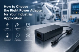 YHYadapter how-to guide - How to Choose the Right Power Adapter for Your Industrial Application