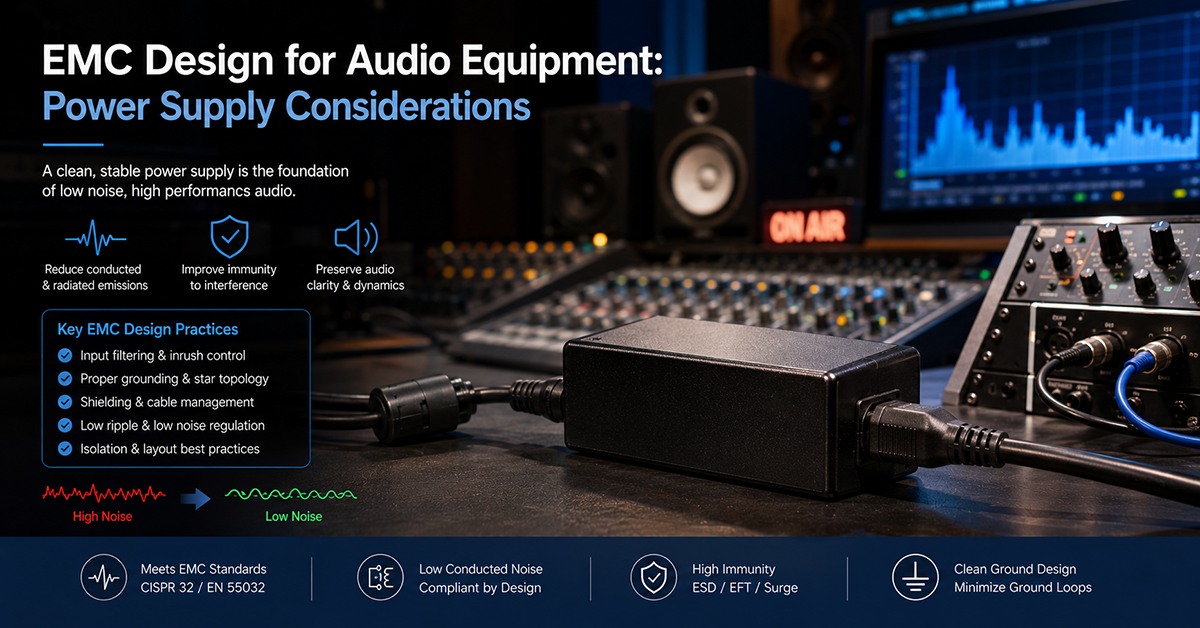EMC Design for Audio Equipment- Power Supply Considerations EMC Design for Audio Equipment- Power Supply Considerations