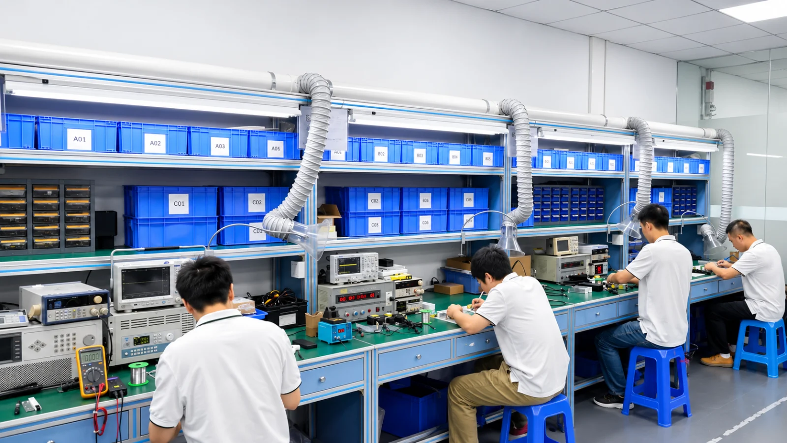 YHYadapter engineering lab - research and development facility
