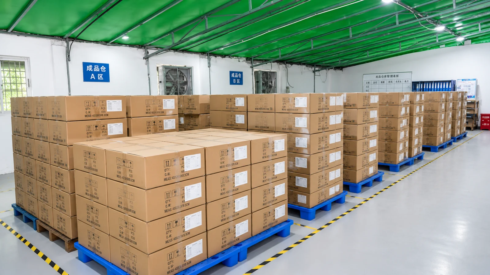 YHYadapter product packing and shipping department